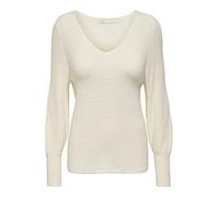 ONLY ONLATIA L/S V-Neck Cuff KNT Noos Sweater, Gris Whitecap, S Femme