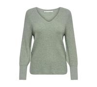 ONLY ONLATIA L/S V-NECKCUFF Pullover KNT Noos Sweater, Vert Chinois, L Femme