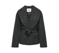 ONLY Onlaugusta Life Short Coat OTW Nc Manteau, Gris foncé mélangé, S Femme