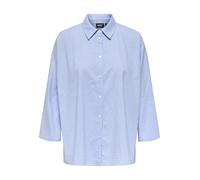 ONLY Onlaugusta Shirt WVN Col de Chemise Tendance avec Fermeture à Boutons, Cloud Dancer, S Femmes