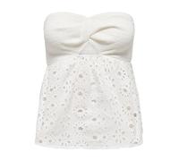 ONLY Onlaurora Tube Top WVN, Cloud Dancer, L Femmes