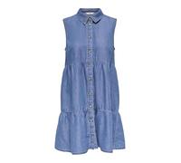 ONLY Onlbea Siesta SL DNM Dress BJ, Denim Bleu médium, XL Femmes