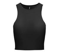 ONLY Onlbelia S/L Crop Box JRS Haut pour Femme, Noir, L