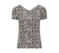 ONLY T-shirt Onlbera dos lacé manches courtes noir Taille L Femmes