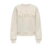ONLY Onlbest L/S Print Crew Neck SWT, Bouleau, L Femme