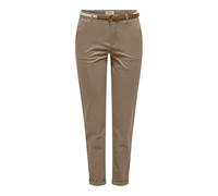 ONLY Onlbiana MW Cotton Belt Chino PNT Noos, Encre sépia., 38W / 32L
