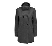 ONLY Onlblake Life DB Coat BF OTW, Gris foncé mélangé, S Femmes