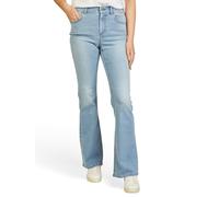 ONLY ONLBLUSH Jean stretch pour femme Coupe évasée Taille moyenne Bootcut Bleu Noir Tailles S M L XL XXL 30-32 L, Bleu clair denim (15349169), M / 30L