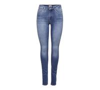 ONLY Onlblush Life Mid Skinny Rea12187 Noos Jeans, Denim Bleu médium, S / 30L Femmes