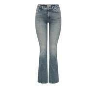 ONLY Onlblush Mid Flared DNM Rea570 Noos, Denim Bleu Gris spécial, L / 30L Femmes