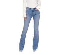 ONLY Onlblush Mid Flared DNM Tai198 Noos Jean évasé, Special Bright Blue Denim, XS / 34L Femmes