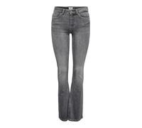 ONLY ONLBLUSH Mid Flared TAI0918 Noos Jeans, Gris Denim, XS Femme