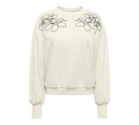 Only Onlbrooke L/S O-Neck Detail SWT, Bouleau, XS Femme