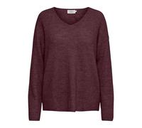 ONLY Onlcamilla Pull Col en V L/S Knt Noos Femme Sweater, Port Royale, L