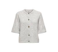 ONLY Onlcamilla S/S Cardigan KNT Noos, Gris Clair chiné, XS Femme