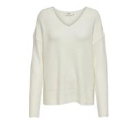 ONLY Pull-over 'Camilla' blanc cassé, Taille M