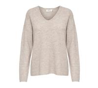 ONLY ONLCAMILLA V-Neck L/S Pullover KNT Noos Sweater, Pierre à pomper : mélangée, XL Femme