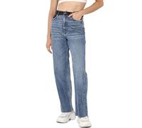 ONLY Onlcamille Hw Wide Reworked DNM AKM Jeans, Denim Bleu médium, 33W x 32L Femme