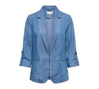 ONLY Onlcaro Charis Blazer 3/4 Unlined WVN CC, Denim Bleu médium, S Femmes