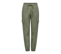 ONLY Onlcaro MW Lin Pull-up Cargo PNT Noos - Pantalon Cargo - Pantalon Cargo - Femme