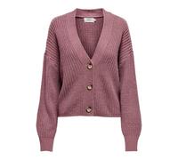 ONLY Onlcarolspring L/S Cardigan KNT, Rose nostalgique, M Femme