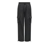 ONLY Pantalon cargo 'ONLCashi' gris foncé, Taille 40