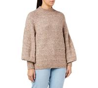 Only OnLCELINA Life L/S High CC KNT Pull-Over Chestnut/Détails : W. Melange, M