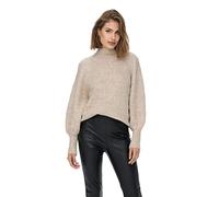 ONLY Onlcelina Life L/S Pull en Tricot CC pour Femme, Bouleau/détail : avec mélange, XS