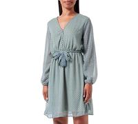 ONLY Onlcera WVN Noos Robe Courte 3/4 Mini, Vert, S Femme