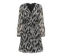 ONLY Onlcera WVN Noos Robe Courte 3/4, Noir/OOP : 581 Black Scarlett, XS Femme