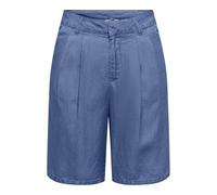ONLY Onlcharis Life Bermuda Shorts WVN CC, Denim Bleu médium, L Femme