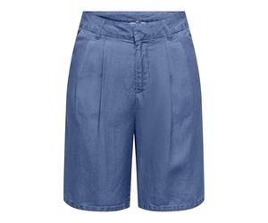 ONLY Onlcharis Life Bermuda Shorts WVN CC, Denim Bleu médium, L Femme