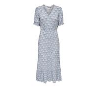 ONLY Onlchianti S/S Long Dress WVN Noos Robe Maxi, Cloud Dancer, S Femmes