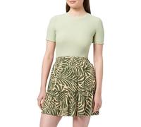 ONLY Onlchiara Ptm Jupe Courte, Kalamata/AOP : Palmier Bali, M Femme