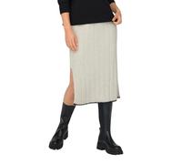 ONLY Onlchick Stitch Mv Jupe en Tricot, Pierre Ponce/détail : Noir, M Femme