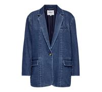 ONLY Onlcory Ls DNM Blazer Gua pour Femme, Bleu Denim, x_s, Denim Bleu médium, x_s