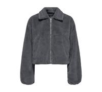 ONLY Onldana Life Veste en fausse fourrure Cc OTW pour femme, Blackened Pearl, x_l