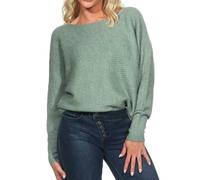 ONLY Onldaniella L/S KNT Noos Pull pour Femme, Vert, S