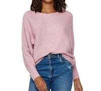 ONLY ONLDANIELLA L/S Pullover KNT Noos Pull-Over, Woorose/Détails : Mélange, L Femme
