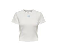 ONLY Onldaniella S/S Rib Top CS JRS, Danseur de Nuage, X-Large Femmes