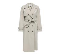 ONLY Onldisa Life Long Trenchcoat CC OTW Trench, Fossil d'Islande, L Femmes