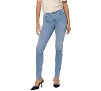 ONLY Onldruna Hw Skinny DNM Pimbox Pantalon en Jean, Bleu Denim Clair Moyen, 30W / 32L Femmes