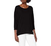 ONLY Onlelcos 4/5 Solid Top JRS Noos, T-Shirt À Manches Longues Femme, Noir (Black), 34 (Taille Fabricant: X-Small)