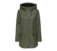 Only Manteau mi-saison Onlelisa - blouson de pluie à capuche - Olive Taille L Femme