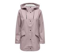ONLY Onlelisa Raincoat Otw Noos Imperméable avec capuche, Lilas Burnished, XXL pour femme, Lilas Burnished, XXL