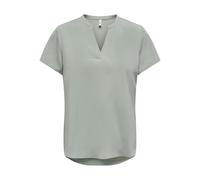 ONLY Onlelite Life S/S Haut à col en V Noos Ptm, Lily Pad, M