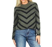 ONLY ONLELIZA L/S Pullover KNT Noos Pull-Over, Motif lézard, M Femme