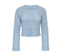 ONLY Onlelke Life Ls Pull KNT Nca, Gris, XS
