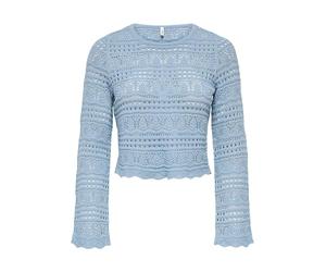 ONLY Onlelke Life Ls Pull KNT Nca, Gris, XS