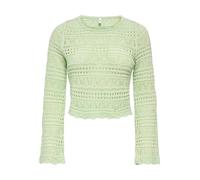 ONLY Onlelke Life Ls Pull KNT Nca, Vert Laurel, L